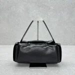 Acne Studios Black Multipocket Bag Heart Charm
